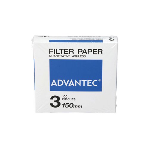 Advantec 정량/경질(Quantitative/Hardened) 여과지 filter paper No.3 55mm/No.3 70mm/No.3 90mm/No.3 110mm/No.3 125mm/No.3 150mm/No.3 185mm/No.3 240mm/No.3 485mm x 560mm