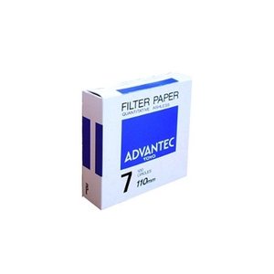 Advantec 정량/경질(Quantitative/Hardened) 여과지 filter paper No.7 No.7 55mm/No.7 70mm/No.7 90mm/No.7 110mm/No.7 125mm/No.7 150mm/No.7 185mm