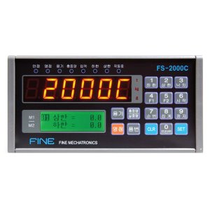 FINETRON / FS-2000C / 산업용 인디케이터 / 화인트론 / FS2000C / 호퍼, 팩커용, 중량선별