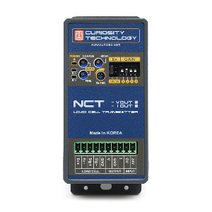 큐리오텍 로드셀 트랜스미터 NCT 시리즈 / NCT-V010(0~10V), NCT-I420(4~20mA) / loadcell transmitter