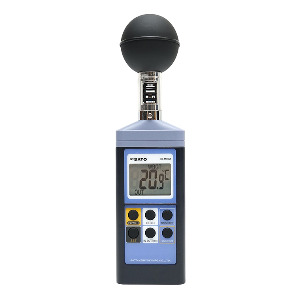 [단종] 사토(skSATO) 디지털 흑구 온습도계 SK-150GT /Digital Globe Thermometer / WBGT지수 측정기